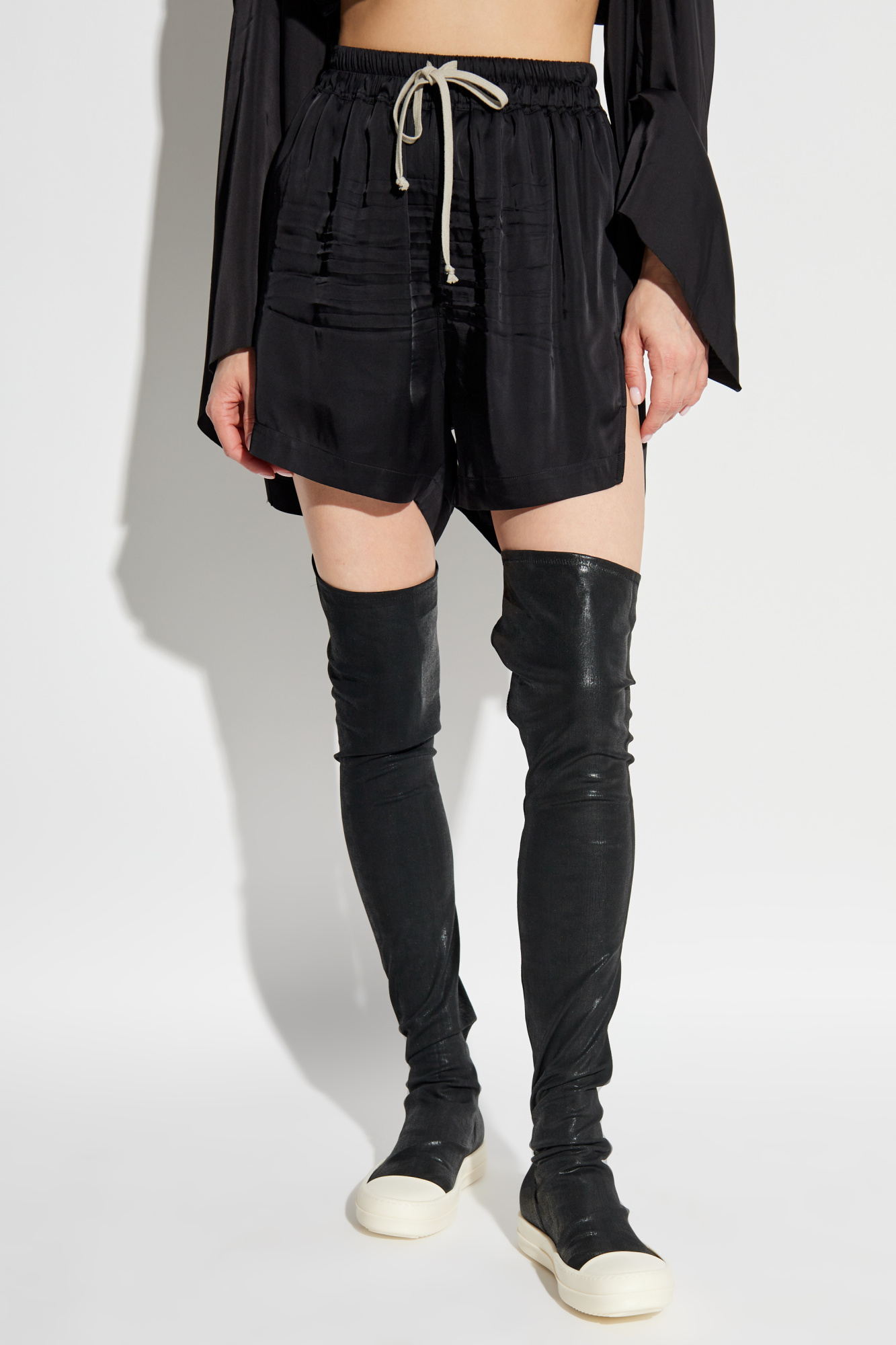 ショートパンツ RICK OWENS RO01E7377SCH Shorts Boxers Black Shorts Boxers Rick Owens - Vitkac AS